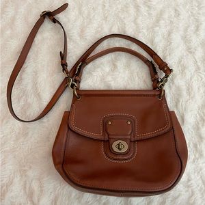 Vintage Coach saddle bag